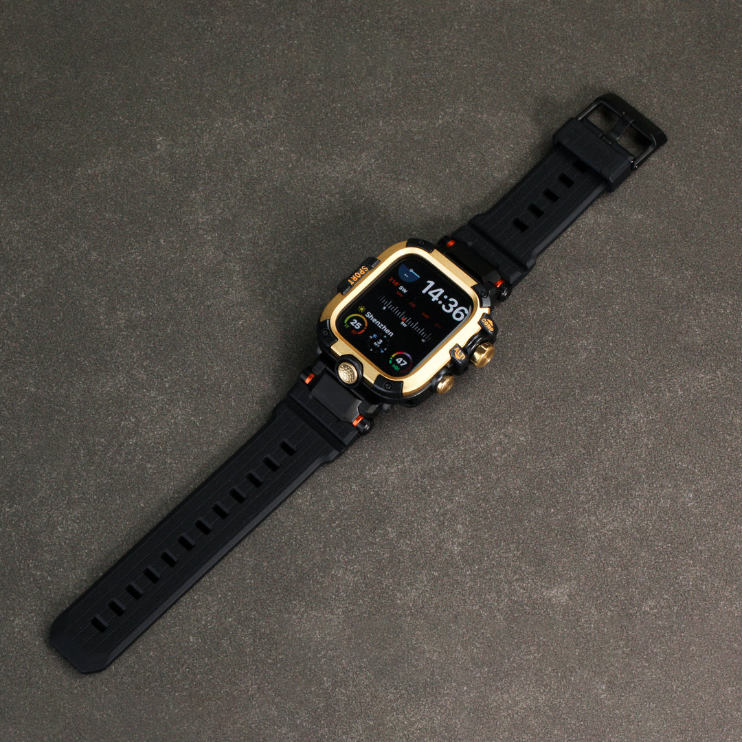 Rugged Case with Screen Protector For Apple Watch