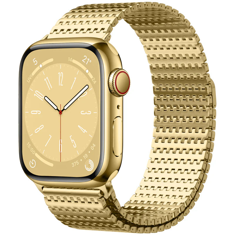 Stainless Steel Mesh Loop Magnetic Band For Apple Watch