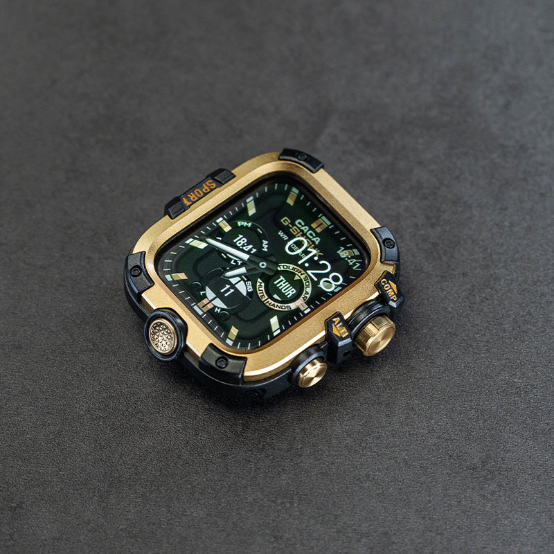 Rugged Case with Screen Protector For Apple Watch