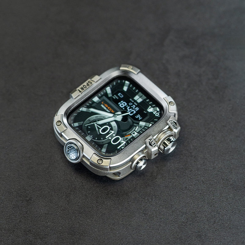 Rugged Case with Screen Protector For Apple Watch