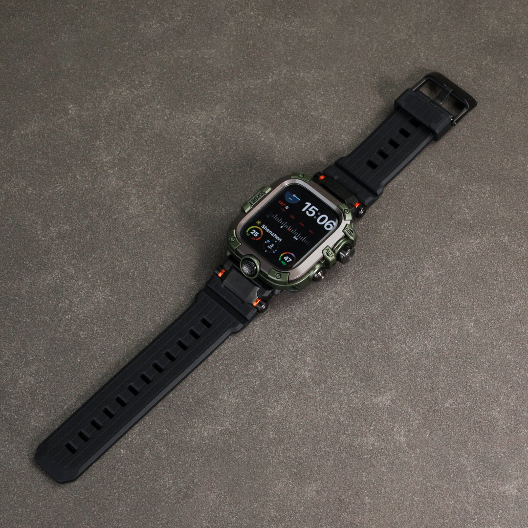 Rugged Case with Screen Protector For Apple Watch