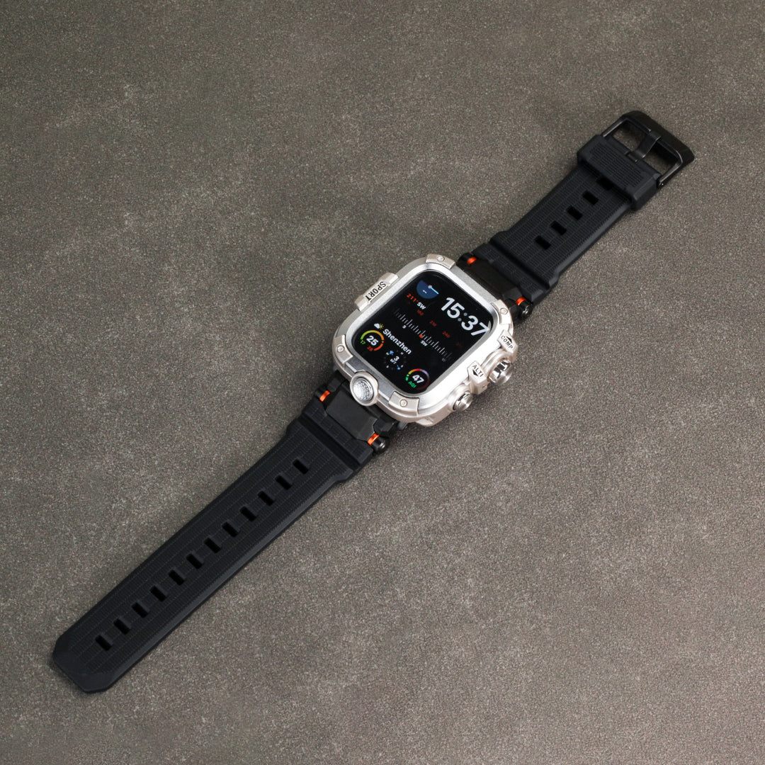Rugged Case with Screen Protector For Apple Watch