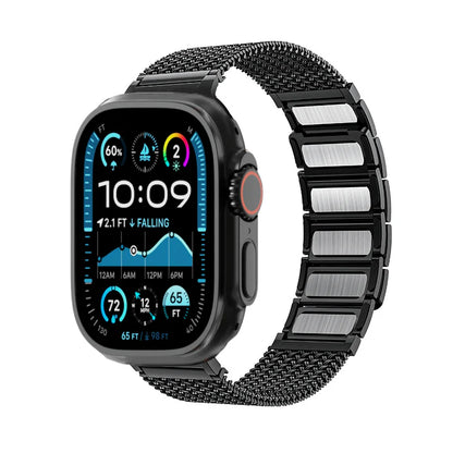 Magnetic Braided Stainless Steel  Band For Apple Watch