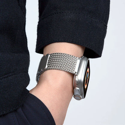 Magnetic Braided Stainless Steel  Band For Apple Watch