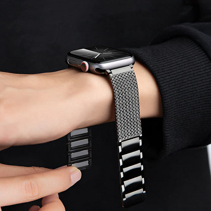 Magnetic Braided Stainless Steel  Band For Apple Watch