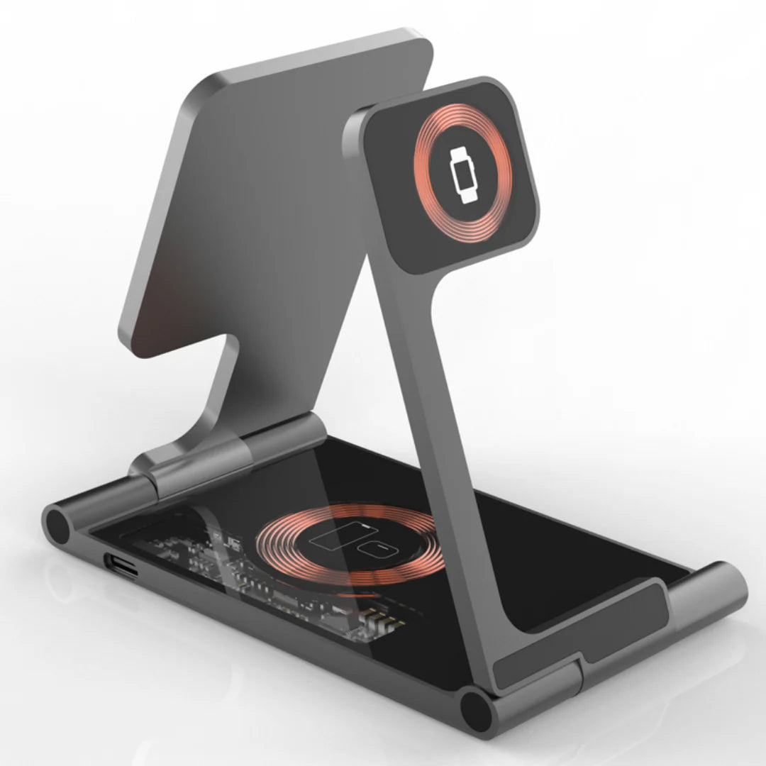 3 in 1 Magnetic Foldable Wireless Charger