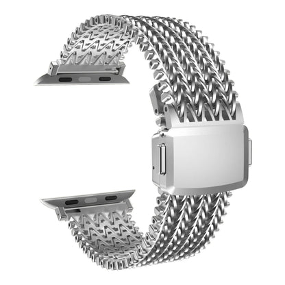 Stainless Steel Magnetic Buckle Band For Apple Watch