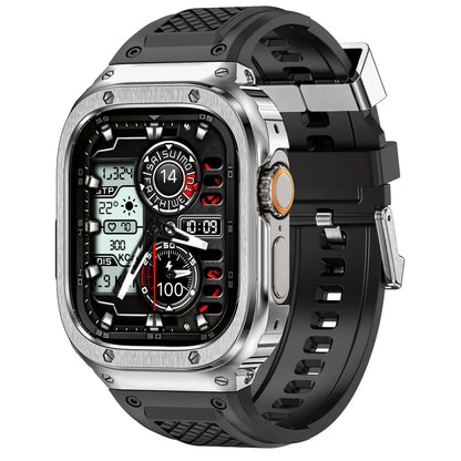 Rugged Stainless Steel Case Retrofit Kit For Apple Watch