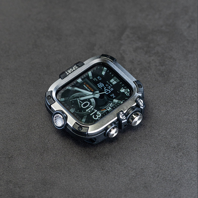 Rugged Case with Screen Protector For Apple Watch