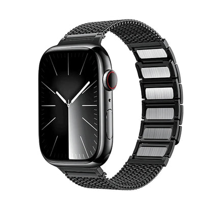 Magnetic Braided Stainless Steel  Band For Apple Watch