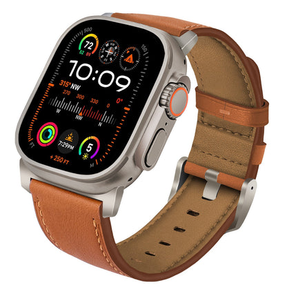 Silk Leather Strap For Apple watch